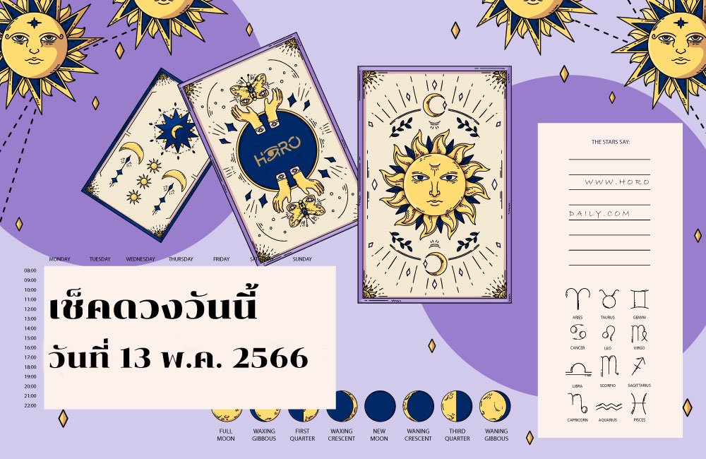 เช็คดวงฟรี 13-5-2566