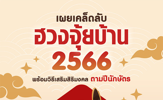 ของแต่งบ้านเสริมเฮง 2566
