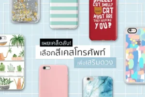 สีเคสโทรศัพท์เสริมดวง 2024